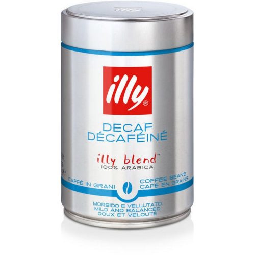 illy Decaffeinato cafea boabe decofeinizată 250 g, 100% Arabica