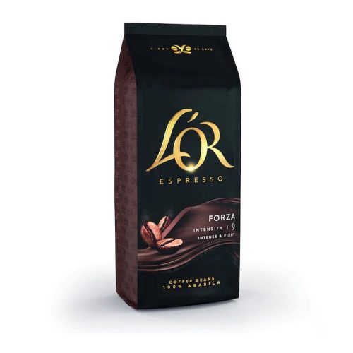 L'OR, Cafe Espresso Forza boabe de cafea 1Kg