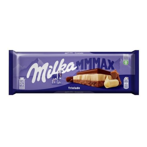 Milka Mmmax ciocolată cu lapte 280g, Triolade
