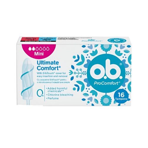 OB Procomfort Mini tampon, 16 unități