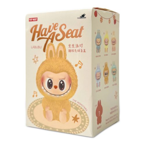 Labubu – micul monstru, figurine Labubu în cutii surpriză, seria „Have a Seat”