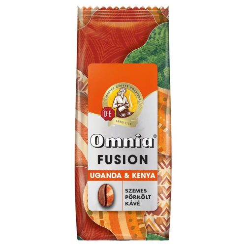Douwe Egberts Omnia Fusion Uganda&Kenya cafea boabe 900 g
